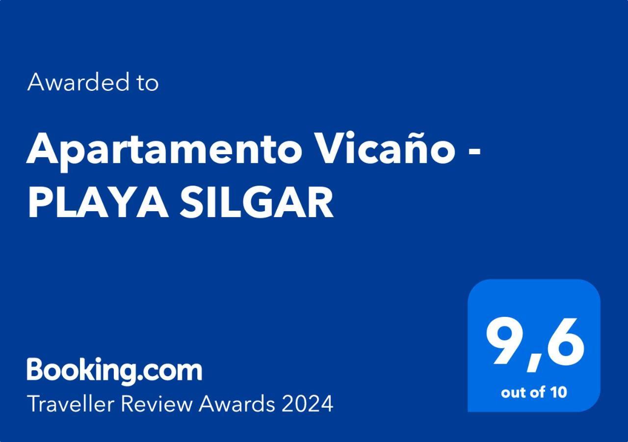 Apartamento Vicano - Playa Silgar 산신소 외부 사진